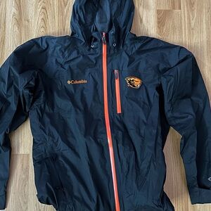 Columbia Oregon State Beavers Rain Jacket
